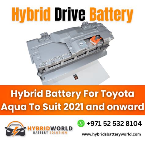 Hybrid Battery For Toyota Aqua To Suit 2021 And Onward Hybrid World