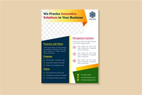 Innovative Solutions Vertical Flyer Graphic By Noory Shopper Creative