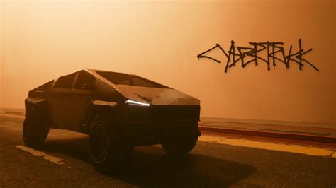 Tesla Cybertruck At Cyberpunk 2077 Nexus Mods And Community