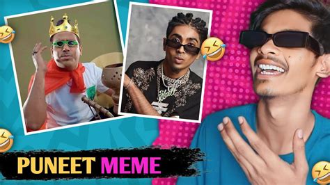 Puneet Superstar And Funny Instagram Memes 😂 Meme Review Youtube