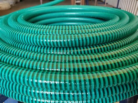 Pvc Green Suction Hose Pipe At Rs 105 Meter PVC Suction Hose Pipe In