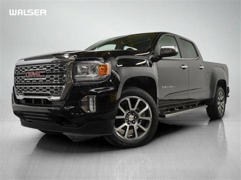 Pre Owned 2021 GMC Canyon Denali Crew Cab In Roseville C180P Walser