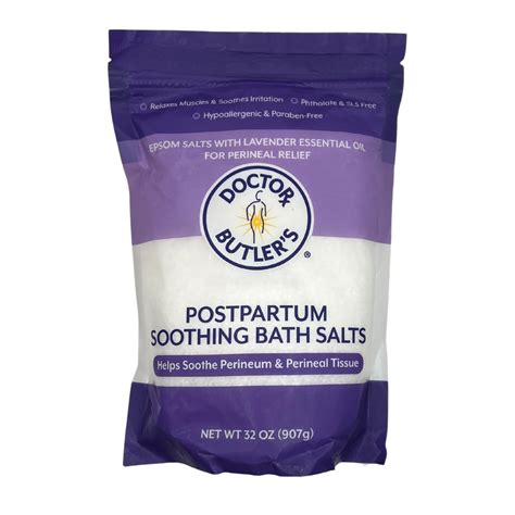 Doctor Butler’s Postpartum Soothing Salts AIS1 - Epsom Salts for Women