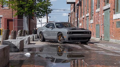 Desktop Hintergrundbilder Dodge Challenger Srt Hellcat X