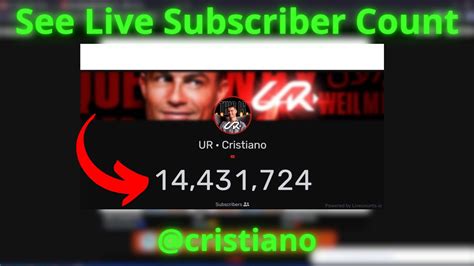 How To See Live Subscriber Count On Youtube Live Subscriber Count Website Youtube