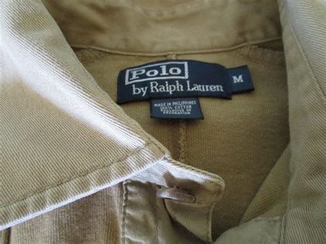 Polo Ralph Lauren Vintage British Khaki Elephant Patc Gem