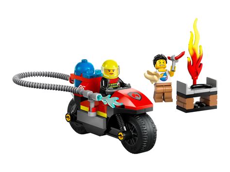 Buy Lego® Fire Rescue Motorcycle Moto De Rescate De Bomberos Online