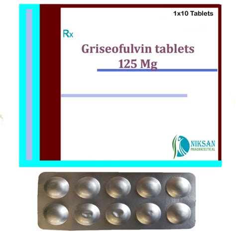 Griseofulvin Tablets 125 Mg General Medicines At Best Price In