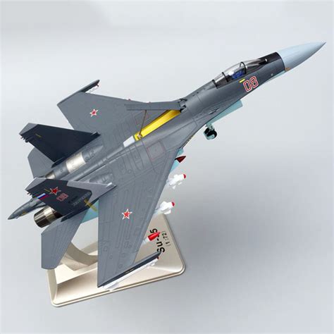 1/72 Plane airplane model Su 35 fighter alloy metal diecast Su35 Sukhoi ...