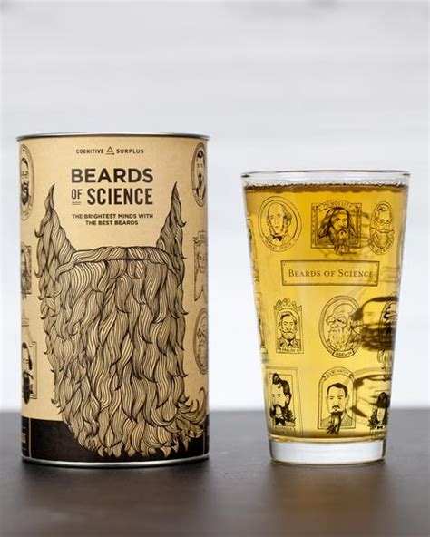 Beards Of Science Pint Glass Tr Historical