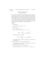 Soln Hmwk Pdf Isye R D Foley Stochastic