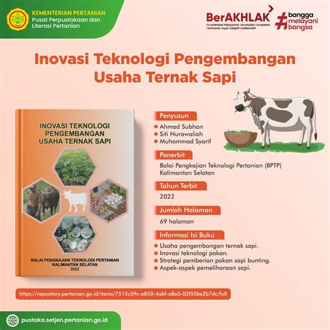 Resensi Buku Inovasi Teknologi Pengembangan Usaha Ternak Sapi