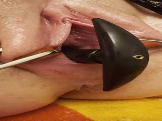 Birthing Inflatable Plug From Spread Out Pussy Closeup Pornhub