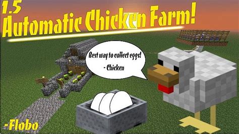 [1.5] Automatic Chicken Farm Minecraft Map