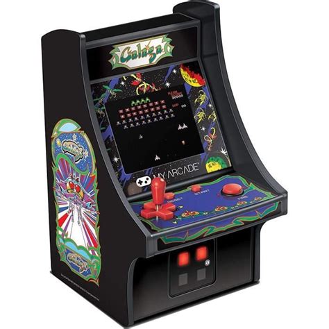 Borne D Arcade Rétro Mini My Arcade Galaga Cdiscount Jeux Vidéo