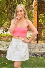 Jamie Jett Bares Her Tits Outside Before Toying Photos