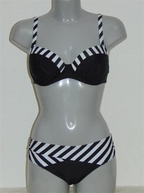 Lentiggini Stripe Zwart Bikini Maat 75D Bol