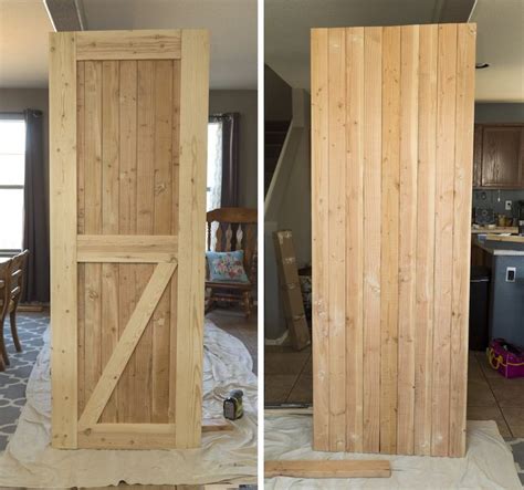 How To Build Barn Doors Diy Diy Barn Door Diy Door Building A Barn Door