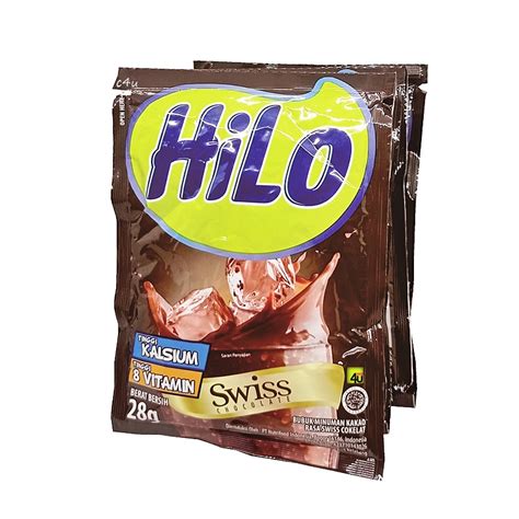 HiLo Swiss Chocolate Paket 5 Sachet Lazada Indonesia