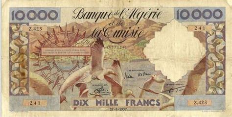 Billete Francs Argelia Foronum