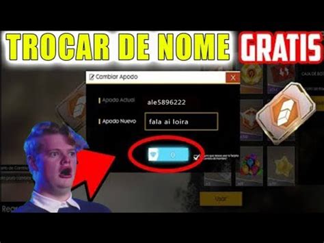 COMO MUDAR O NOME NO FREE FIRE DE GRCAÇA SAIBA COMO PEGAR O CARTÃO DE