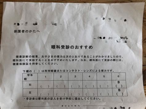 【学校の視力検査】成長期は要注意！？高学年で急激に視力低下しました Kazoku Time