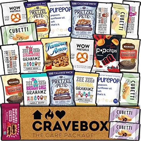 Cravebox Healthy Snack Box 35 Count Valentines Day