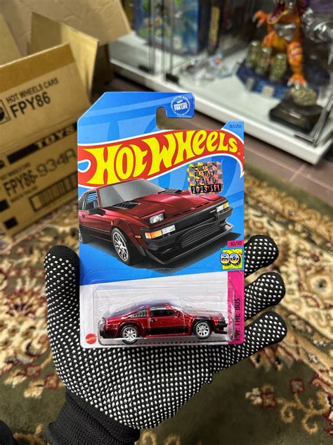 Hotwheels 82 Toyota Supra STH Super Treasure Hunt Factory Sealed FS