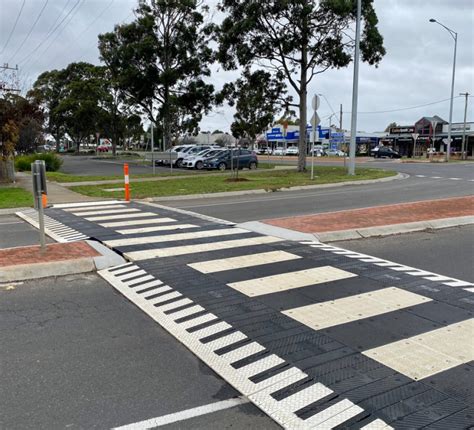 New Pedestrian Crossing Works Completed Golden Plains Shire Council