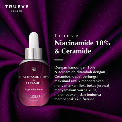 Jual TRUEVE NIACINAMIDE 10 CERAMIDE BRIGHTENING SERUM 30 ML Shopee