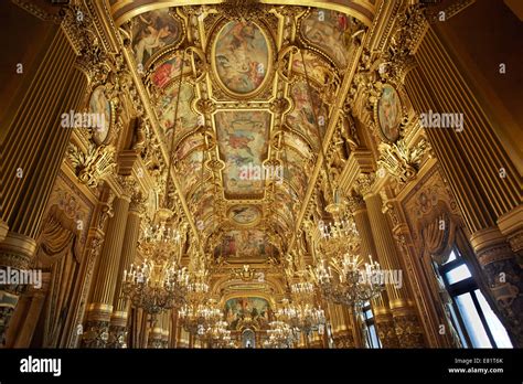 Opera Garnier interior in Paris, France Stock Photo - Alamy