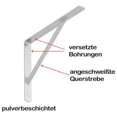 Stegkonsole Schwerlastträger Regalträger Schwerlastkonsole