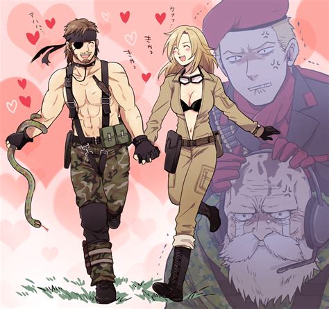 Big Boss Naked Snake Revolver Ocelot Eva And The End Metal Gear