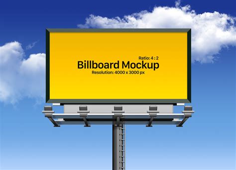 Free Outdoor Advertising Billboard Mockup PSD - Good Mockups