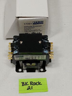 Jard By Mars 17321 2 Pole Definite Purpose Contactor 30A 24V EBay