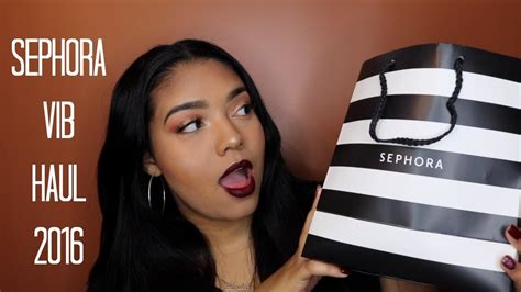 Sephora Vib Haul 2016 Taylor B Beauty Youtube