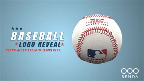 Baseball Logo Reveal After Effects Project Files Videohive