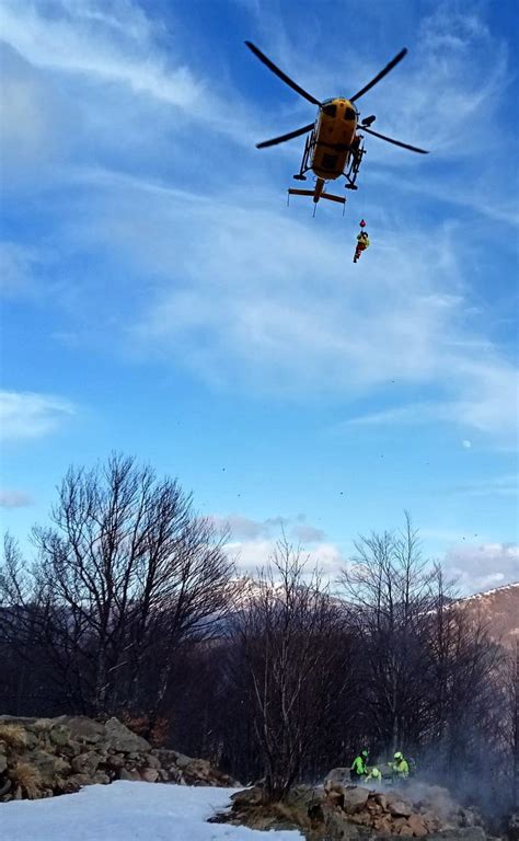 Due Escursionisti Feriti E Soccorsi In Montagna