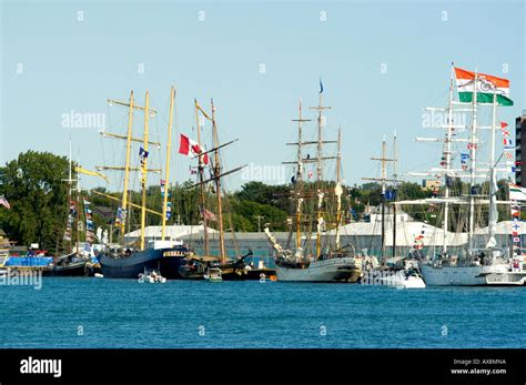 Historic tall ships Stock Photo - Alamy