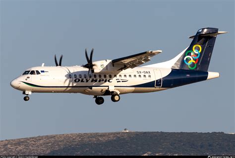 SX OAX Olympic Air ATR 42 600 42 500 Photo By Severin Hackenberger