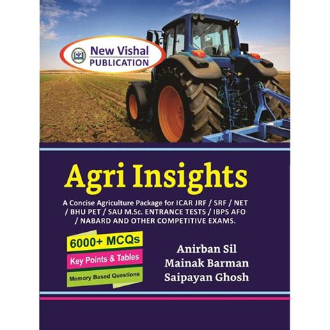 Agri Insights A Concise Agriculture Package For Icar Jrf Srf Net Bhu