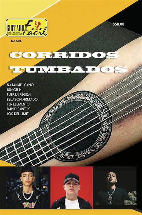 Álbum De Guitarra Fácil No504 Corridos Tumbados