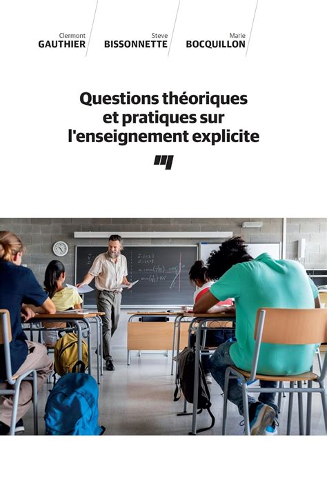 Questions Théoriques Et Pratiques Sur Lenseignement