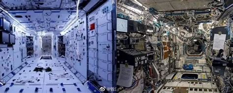 China S Tiangong Space Station Vs The Iss Interiors Side By Side