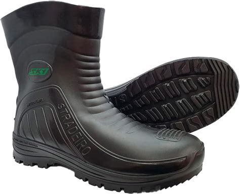 Bota De Chuva Moto Motoqueiro 100 Impermeável Cano Curto 39 40