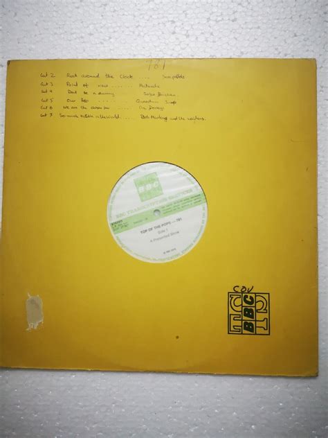 Bbc Top Of The Pops Sex Pistols Bob Marley Quantum Jump Radio Lp