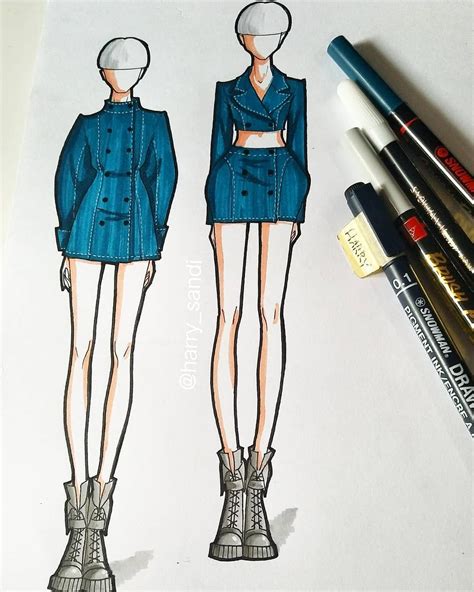 Harry Sandi On Instagram “😍😘💋💦 Fashionillustration” Dessin Stylisme Dessin Mannequin