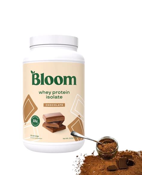 Bloom Nutrition Whey Isolate Protein - Chocolate - 545 requests | Flip App