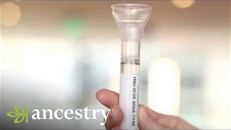 Ancestrydna How To Submit Your Ancestrydna Sample Ancestry Youtube