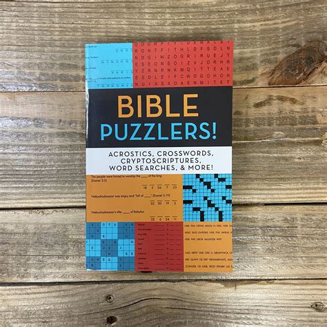 Bible Puzzlers Great Bible Word Games To Inspire And Entertain